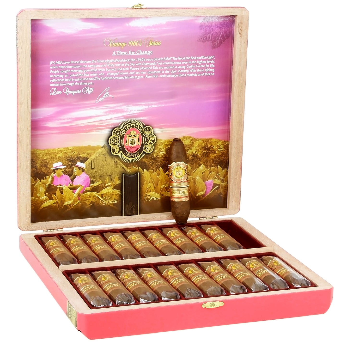 Arturo Fuente Rare Pink Queen of Hearts